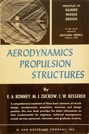 Cover of: Aerodynamics, propulsion, structures and design practice