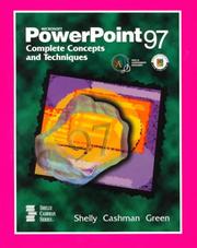 Cover of: Microsoft Powerpoint 97: Complete Concepts & Techniques