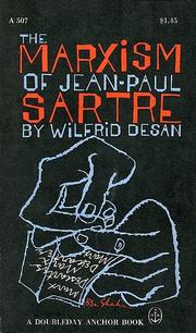 Cover of: The Marxism of Jean-Paul Sartre