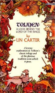 Cover of: Tolkien by Lin Carter