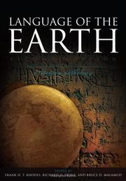 Cover of: Language of the Earth by Frank Harold Trevor Rhodes