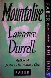 Cover of: Mountolive: A Novel