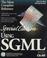 Cover of: Using SGML