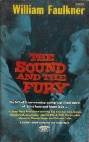Cover of: The Sound and the Fury by William Faulkner