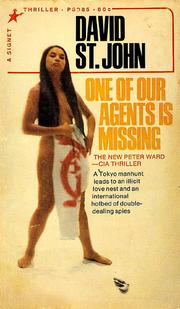 Cover of: One of Our Agents Is Missing by E. Howard Hunt