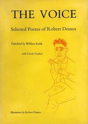 Cover of: The Voice: Selected poems of Robert Desnos