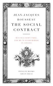 Cover of: The Social Contract | Jean-Jacques Rousseau