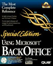 Cover of: Using Microsoft Backoffice (Using ... (Que))