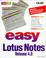 Cover of: Easy Lotus Notes release 4.0