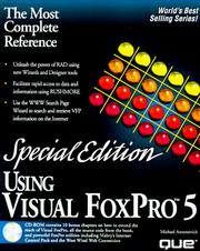 Cover of: Using Visual FoxPro 5