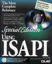 Cover of: Using ISAPI