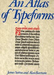 Cover of: An atlas of typforms