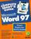 Cover of: The complete idiot's guide to Microsoft Word 97