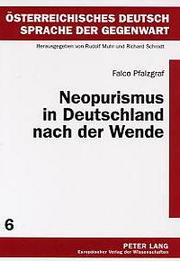 Cover of: Neopurismus in Deutschland nach der Wende