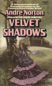 Cover of: Velvet Shadows by Andre Norton