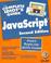 Cover of: The complete idiot's guide to JavaScript