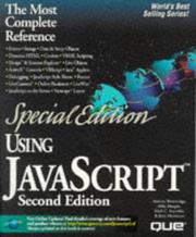 Cover of: Using JavaScript