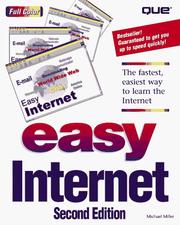 Cover of: Easy Internet by Michael Miller