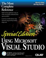 Using Microsoft Visual studio by Don Benage