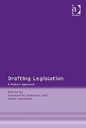 Cover of: Drafting legislation by by Constantin Stefanou and Helen Xanthaki.