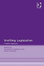 Cover of: Drafting legislation: a modern approach