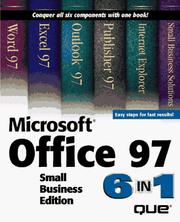 Cover of: Microsoft Office 97 small business edition 6-in-1