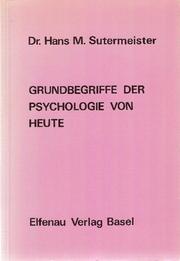 Cover of: Grundbegriffe der Psychologie von heute