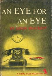 Cover of: An Eye for an Eye