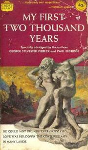 Cover of: My First Two Thousand Years