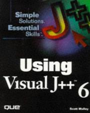 Cover of: Using Visual J++ 6