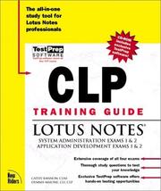 Cover of: CLP training guide | Cathy Bannon
