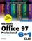 Cover of: Microsoft Office 97 professional 6 in 1