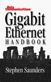 Cover of: Data communications gigabit Ethernet handbook