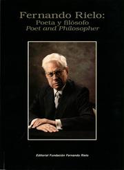 Cover of: Fernando Rielo: poeta y filósofo / Poet and Philosopher. by David Suarez Torres et al.