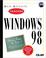 Cover of: Dan Gookin Teaches Windows 98 (The Best Advice from the Best Authors)