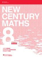 Front cover of New Century Maths 8 by Carrozza