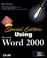 Cover of: Using Microsoft Word 2000