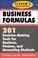 Cover of: Schaum's Quick Guide to Business Formulas