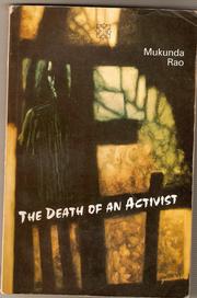Cover of: The Death of an Activist