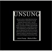 Cover of: Unsung by Anita Pratap