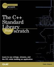 Cover of: C++ Standard Library From Scratch (From Scratch)