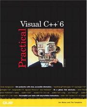 Cover of: Practical Visual C++ 6 (Practical)