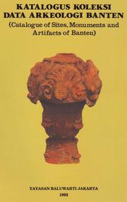 Katalogus Koleksi Data Arkeologi Banten by Halwany Michrob