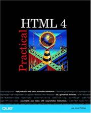Cover of: Practical HTML 4 (Practical)