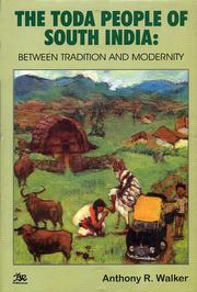 Cover of: The Toda People of South India: Between Tradition and Modernity