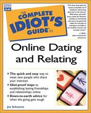 Cover of: The complete idiot's guide to online dating and relating