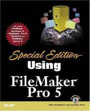 Cover of: Special Edition Using Filemaker Pro 5 | Rich Coulombre