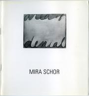 Cover of: Mira Schor.