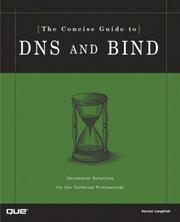Cover of: The concise guide to DNS and BIND