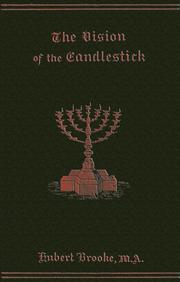 Cover of: The Vision of the Candlestick by Hubert Brooke